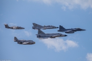 SK-60, Tunnan, Draken, Viggen och Gripen